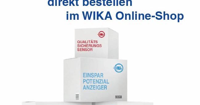 WIKA mit neuem Online-Shop