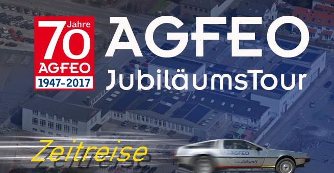 AGFEO JubiläumsTour – Zeitreise