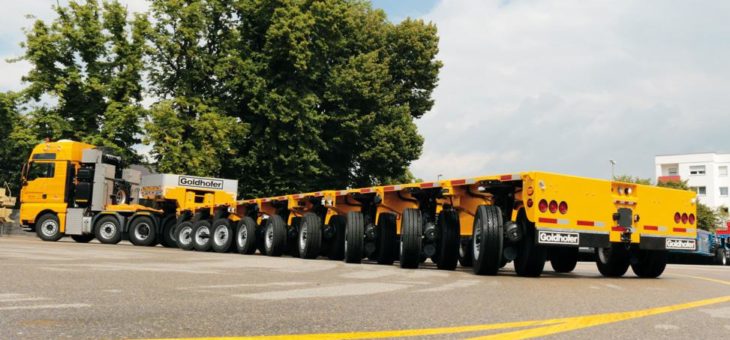 Goldhofer bietet Maßgeschneiderte Transportlösungen für den amerikanischen Markt