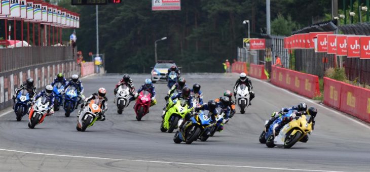 Spannende Rennaction in Zolder