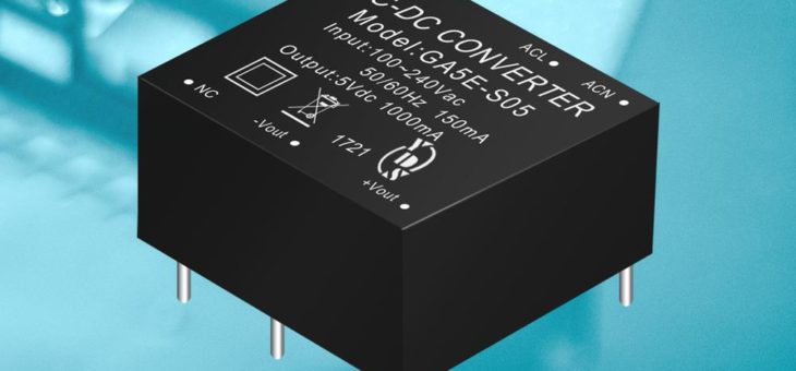 MSC Technologies stellt 5W AC-DC Single Output-Konverter von YDS für platzkritische Anwendungen vor