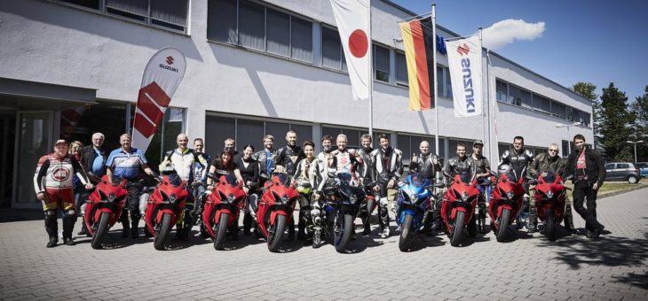 Kevin Schwantz auf Deutschlandtour