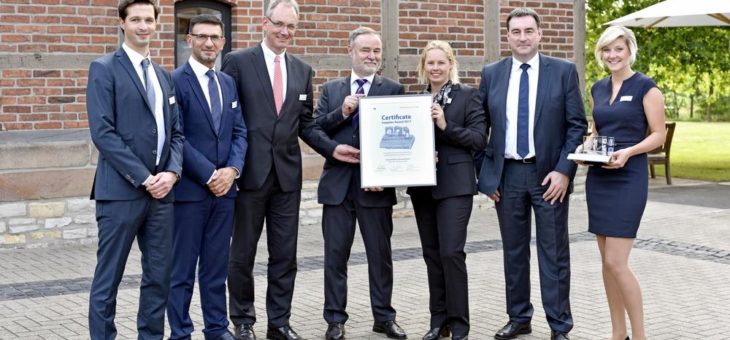 Winkelmann Supplier Award 2017: thyssenkrupp Hohenlimburg GmbH als bester Zulieferer ausgezeichnet