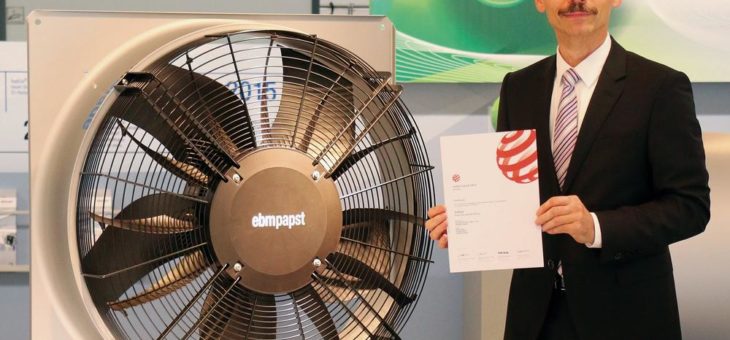 ebm-papst: Axialventilator erhält Red Dot Award