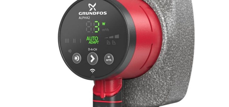 Die neue Grundfos Alpha2 kann jetzt auch den hydraulischen Abgleich