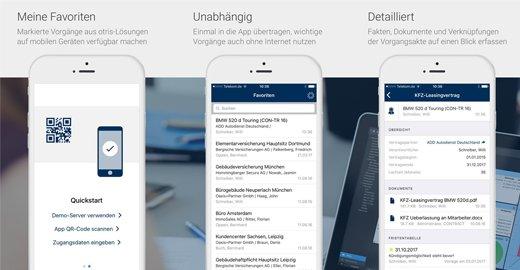 otris App – ortsunabhängig und mobil mit myFavorites