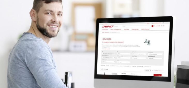 GEMÜ startet B2B-Online-Shop