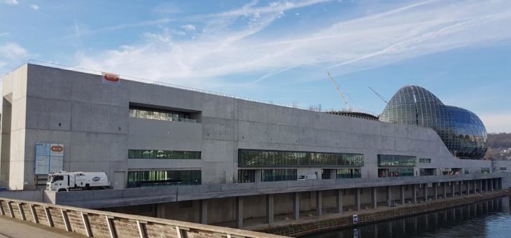 Optisch gut in Szene gesetzt: Die visionäre architektonische Landmarke La Seine Musicale