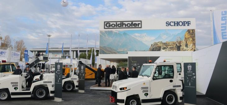 Goldhofers »SHERPA« E: Publikumsmagnet auf der Interairport 2017