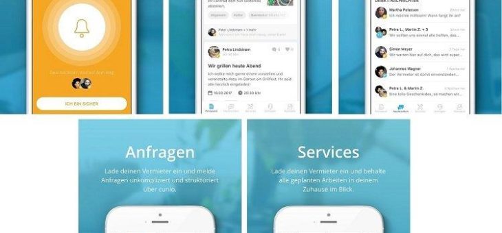 cunio launcht die Mieter-App für das tägliche Miteinander von Hausgemeinschaften