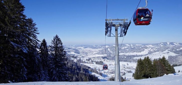 Das Allgäu um Oberstaufen ist ein wahres „Schneeloch“