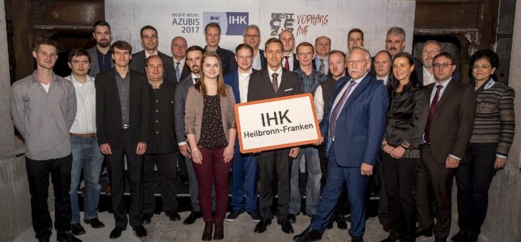 Zwölf der Landesbesten IHK-Azubis kommen aus der Region