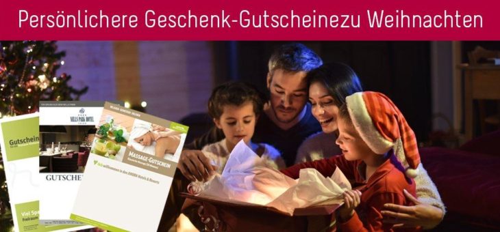 Ein beliebtes Weihnachtsgeschenk – Der Geschenk-Gutschein