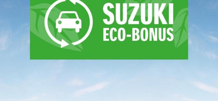 Einstieg in die Suzuki Welt bereits ab 7.290 Euro mit dem Suzuki ECO-Bonus