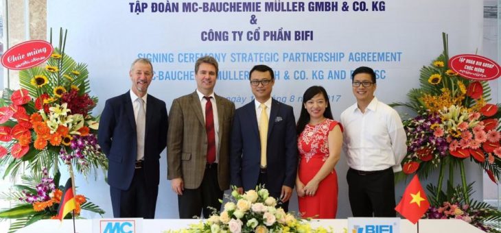 MC-Bauchemie engagiert sich in Vietnam