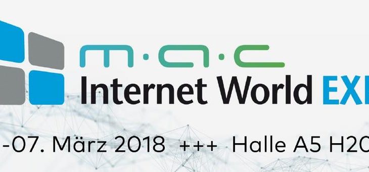 MAC präsentiert das cloud-fähige ERP-System DiVA auf der Internet  World, dem E-Commerce Event im März 2018!