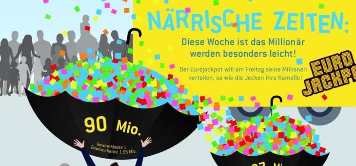 Die Millionenchance zu Karneval