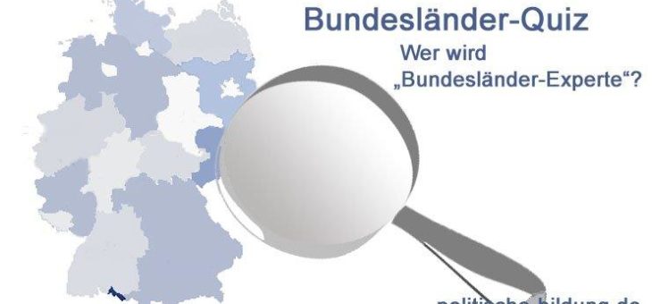 „Deutschland-Quiz mit Gewinnspiel auf politische-bildung.de“