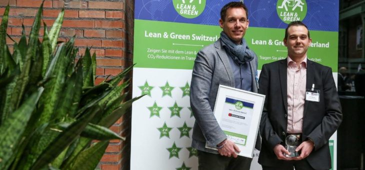 Krummen Kerzers wird als erster Logistiker der Schweiz lean & green