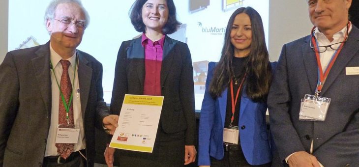 22. Internationale Passivhaustagung 2018: bluMartin gewinnt Component Award für kostengünstige Lüftungslösung im Wohnungsbau