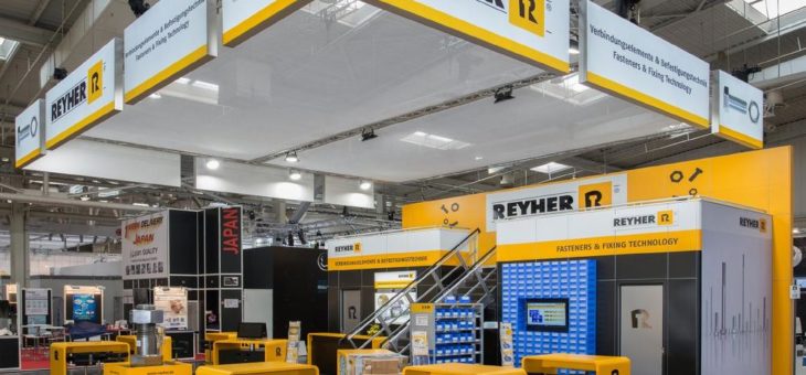 Hannover Messe 2018: Effiziente C-Teile-Versorgung am REYHER-Stand