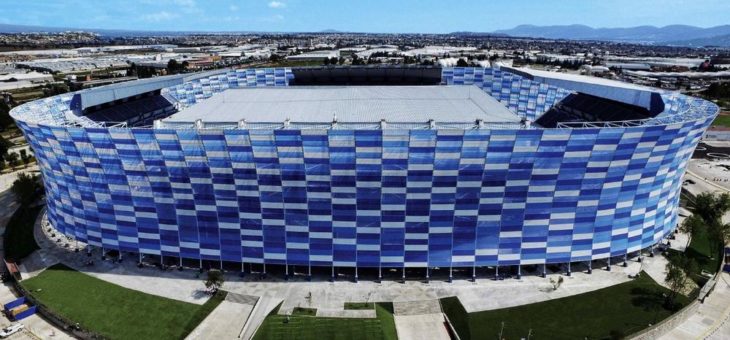 Estadio Cuauhtémoc: Weltweit größtes Mosaik aus ETFE Folie