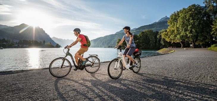 Radfahren für einen starken Rücken