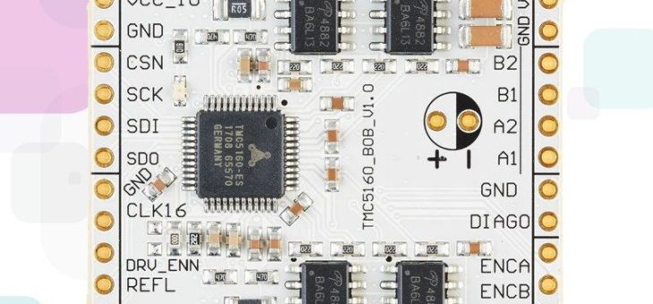 Mehr Leistung mit dem Schrittmotor Controller/Treiber-IC TMC5160