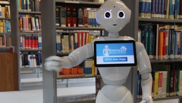 Am 17. März 2018 in der Potsdamer Wissenschaftsetage: „Roboter in der Hochschulbibliothek“