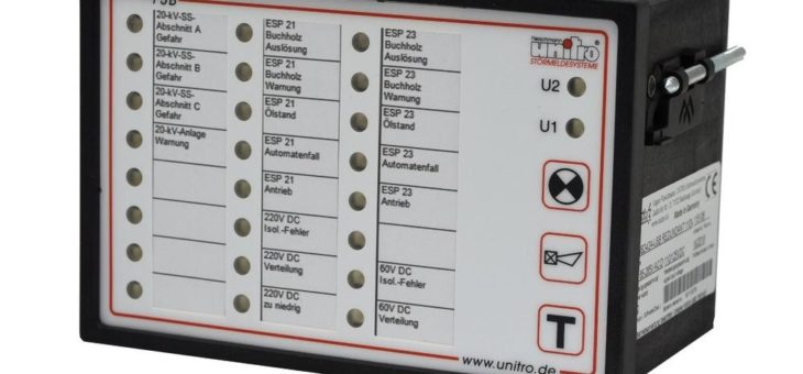 Neues intelligentes Fronteinbau Störmeldesystem von UNITRO-Fleischmann