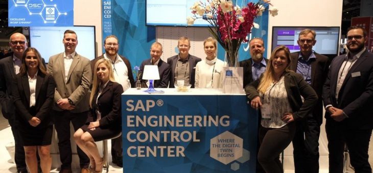 Die SAP PLM Alliance auf der SAPPHIRE NOW® zeigte “SAP® Engineering Control Center: Where the Digital Twin Begins!”