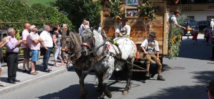 „Tal der Besonderheiten“ heißt das Motto beim 63. Wildschönauer Talfest vom 11. – 14. August 2018