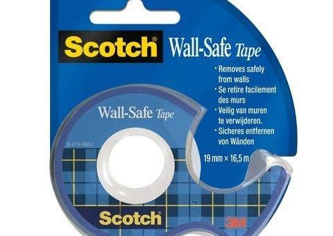 Wände schützen mit dem Scotch Wall-Safe Tape