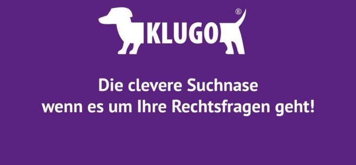 KLUGO, das Online-Portal für Rechtssuchende, feiert einjähriges Jubiläum!