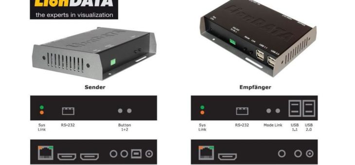 Digital Signage: Das LionDATA Audio-Videoverteilungs-System AVX-4K2K-HDMI-over IP im Kassenbereich einer internationalen Möbelhauskette