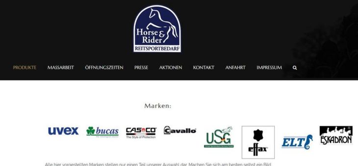 Der Stürmer der Hufschuhe jetzt bei Horse & Rider