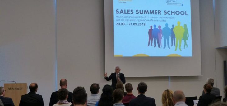 Sales Summer School 2018 in Saarbrücken: Was die Digitalisierung vom Sales-Team erwartet