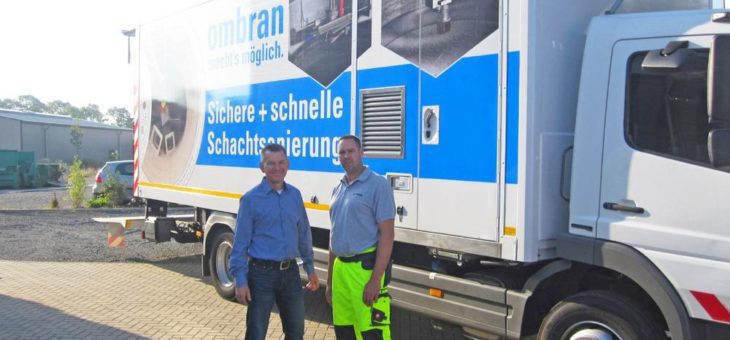 Kanal- und Umwelt-Service Hermens GmbH erwirbt Spezial-LKW für Schachtsanierung