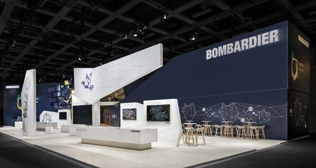 VOSS+FISCHER inszeniert Bombardier auf der InnoTrans