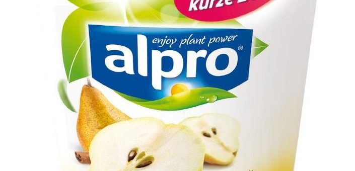 Wieder da: die Alpro® Limited Edition Birne mit Zimt