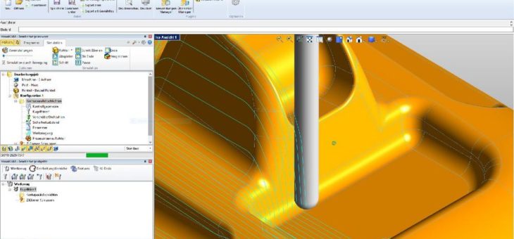 VisualCAD/CAM 2018 – NC-Programmierung mit Mehrwert