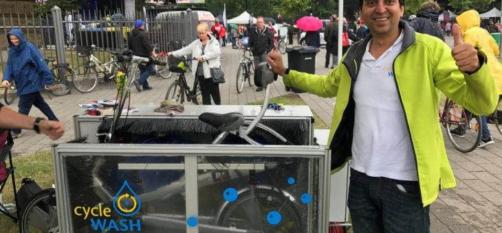 CycleWASH – gut für die Umwelt und Ihr Fahrrad