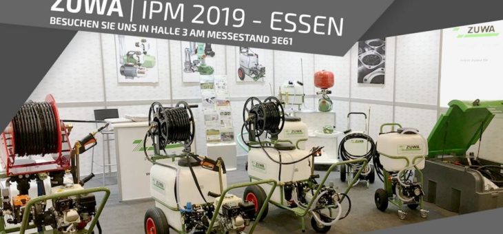 ZUWA auf der IPM MESSE 2019 – ESSEN