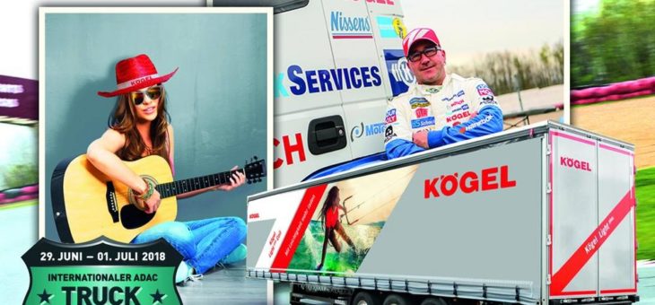 Truck-Grand-Prix 2018 – Kögel ist auch diesmal mittendrin