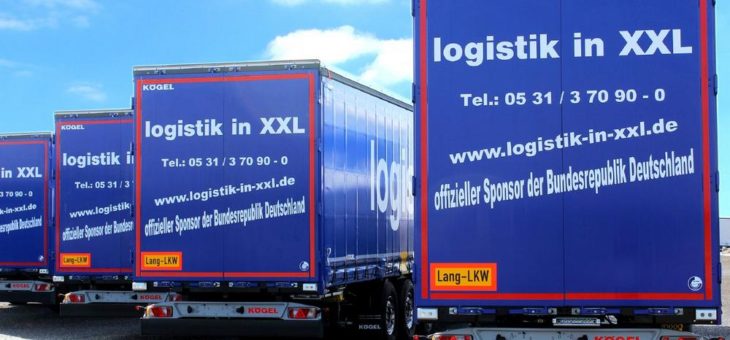 logistik in XXL macht mit verlängerten Aufliegern dem Namen alle Ehre