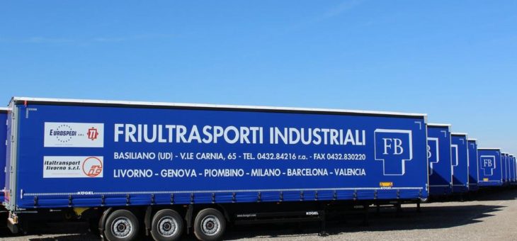 Friultrasporti bestellt 100 Kögel Cargo Coil mit Kögel Trailer-Achse KTA