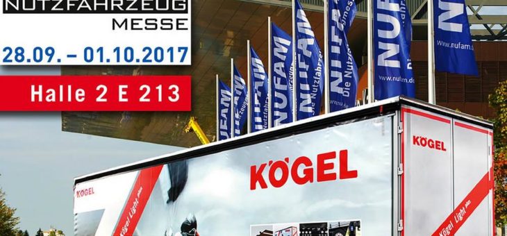 NUFAM 2017 – Kögel ist mit dem Lightplus vor Ort