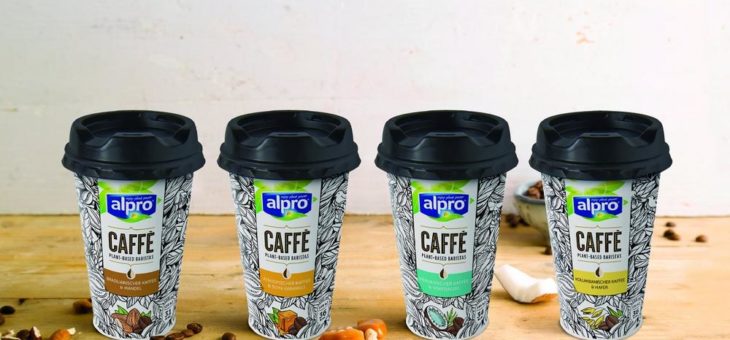 Neu im Kühlregal: Alpro® CAFFÈ – pflanzlicher Coffee-To-Go in vier leckeren Sorten