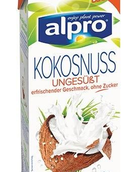 Neu von Alpro®: Der Kokosnussdrink Ungesüßt