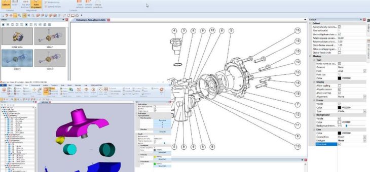 CAD-Daten für die Technische Dokumentation aufbereiten, Split-Funktion, Feature-Erkennung – und wieder schneller